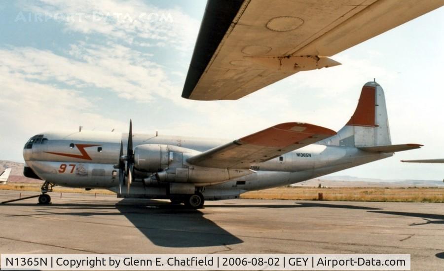 N1365N, 1952 Boeing KC-97G C/N 52-2698, At the firefighting museum