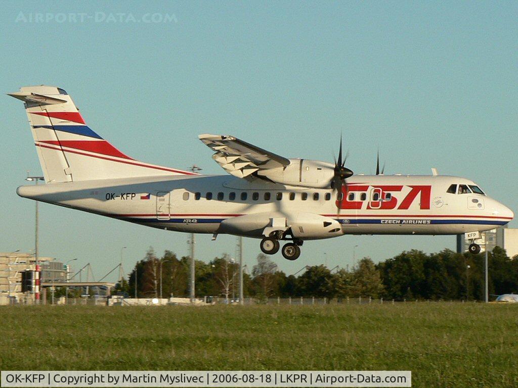 OK-KFP, 2000 ATR 42-500 C/N 639, ATR 42-500