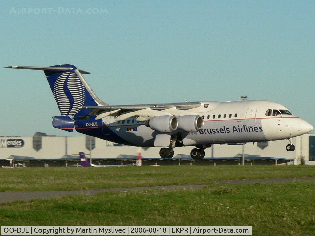 OO-DJL, 1995 British Aerospace Avro 146-RJ85 C/N E.2273, Avro RJ85