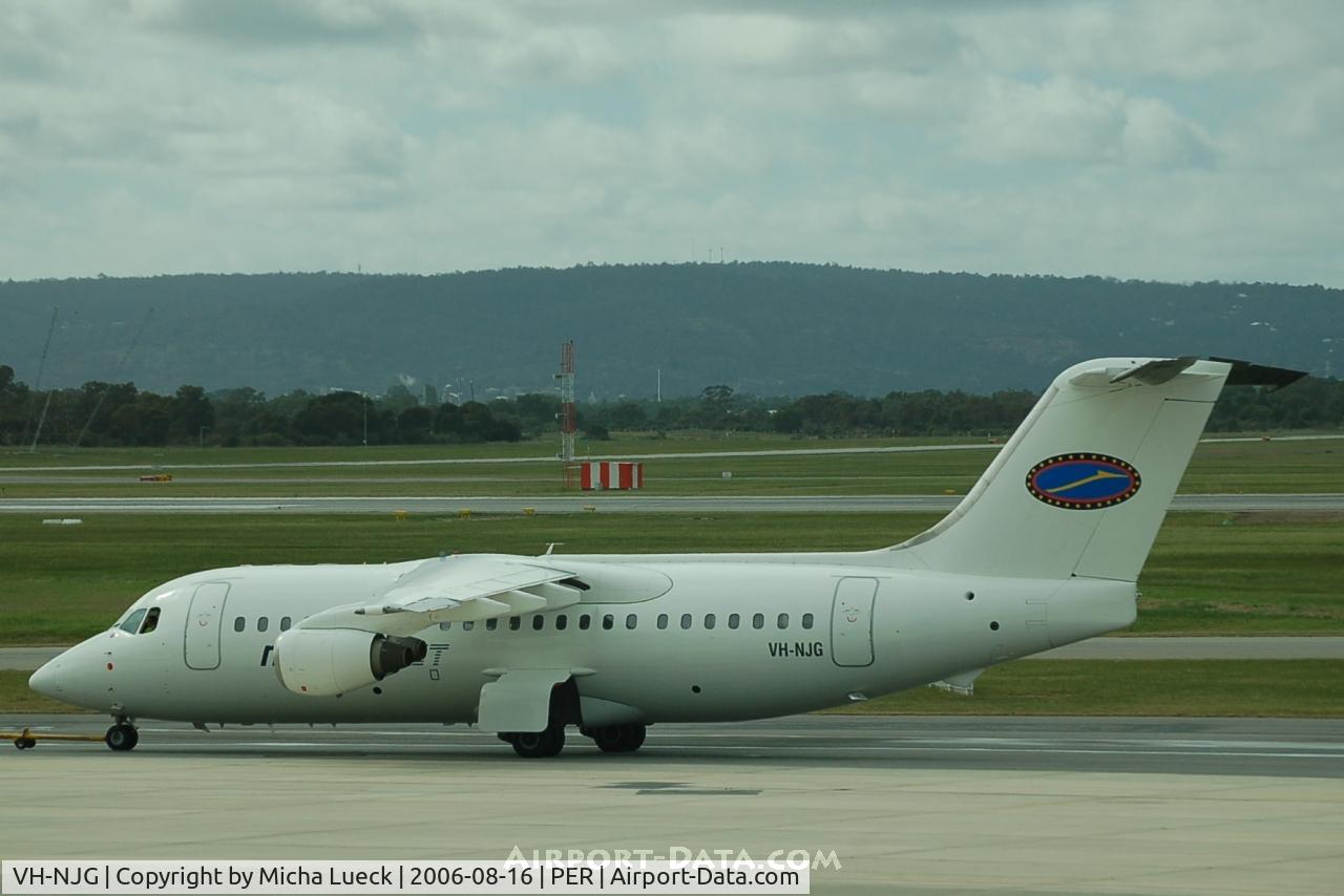 VH-NJG, 1990 British Aerospace BAe.146-200 C/N E2170, NationalJet's BAe 146