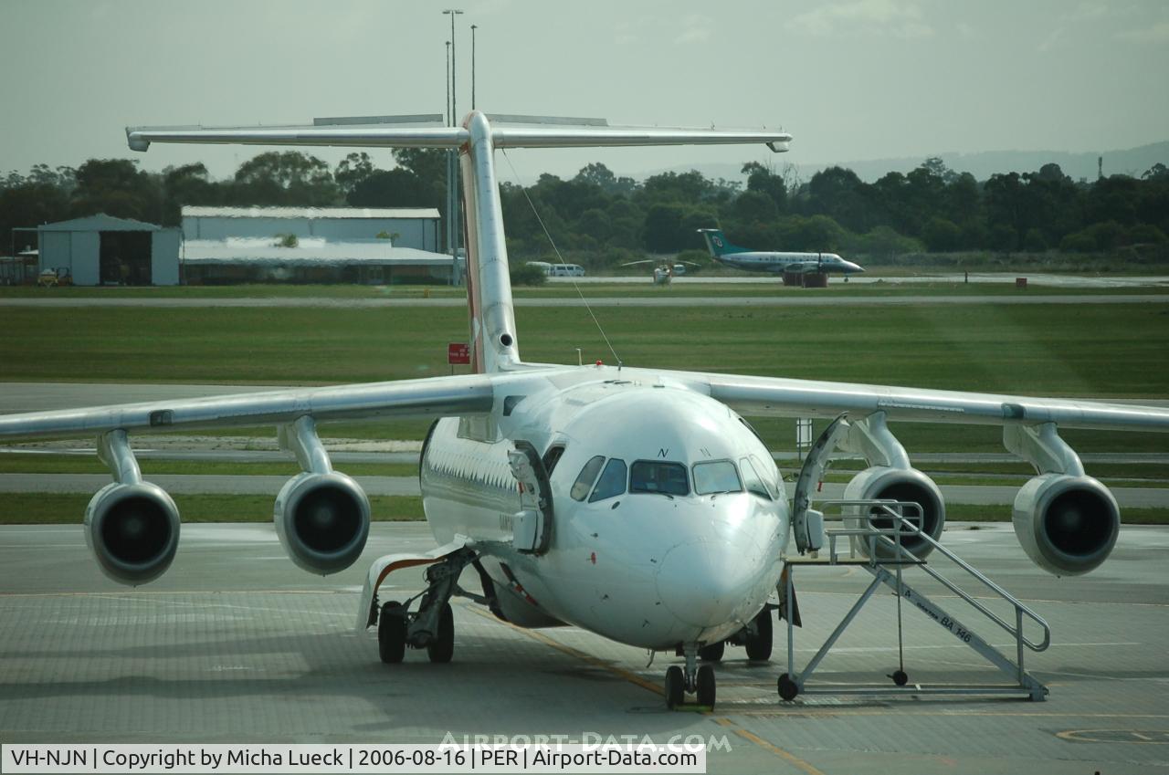 VH-NJN, 1991 British Aerospace BAe.146-300 C/N E3217, QantasLink BAe 146 
