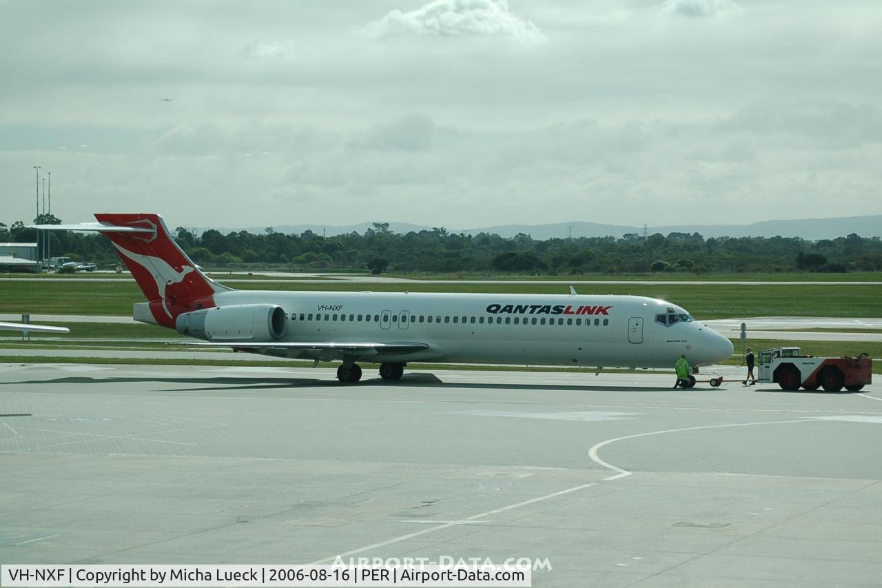 VH-NXF, 1999 Boeing 717-2BD C/N 55001, QantasLink operates a number of B717s