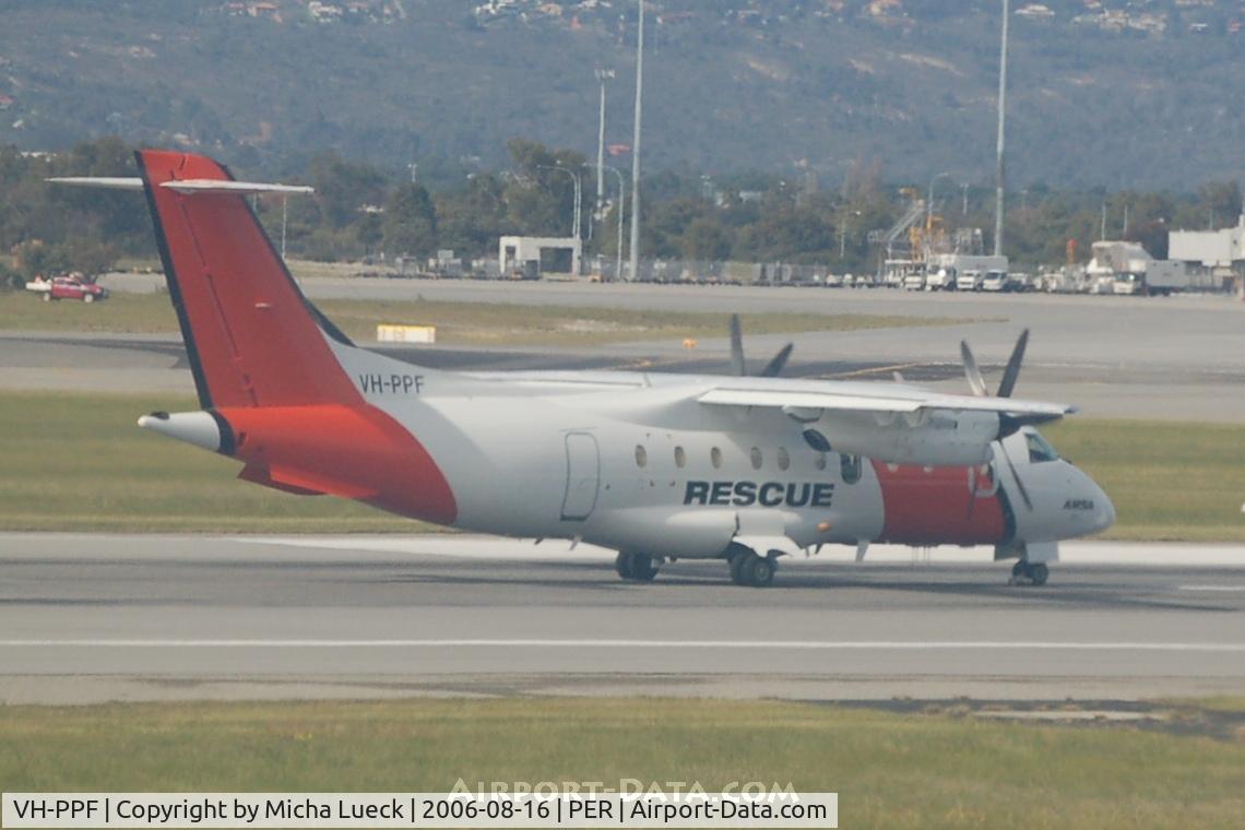 VH-PPF, 1995 Dornier 328-100 C/N 3057, Ambulance Service