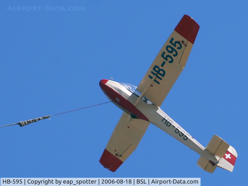 HB-595, 1957 Schleicher Ka-4 Rhonlerche II C/N 261, Glider-days at Basel-City 2006