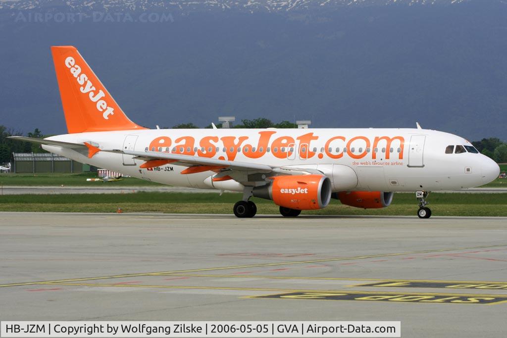 HB-JZM, 2004 Airbus A319-111 C/N 2370, Based