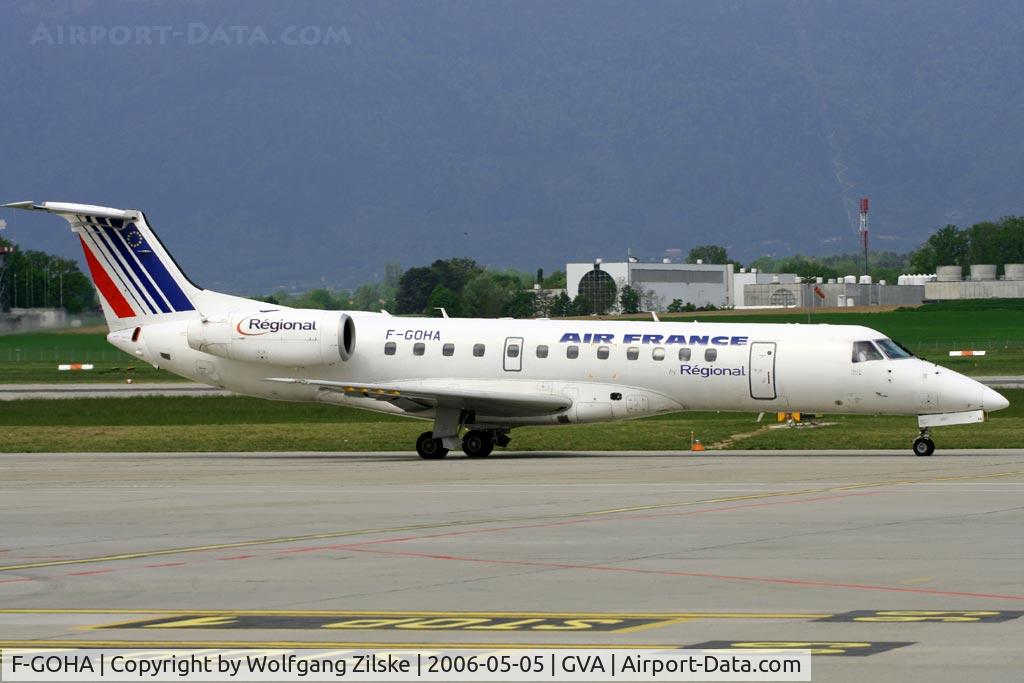 F-GOHA, 2000 Embraer ERJ-135ER (EMB-135ER) C/N 145189, visitor