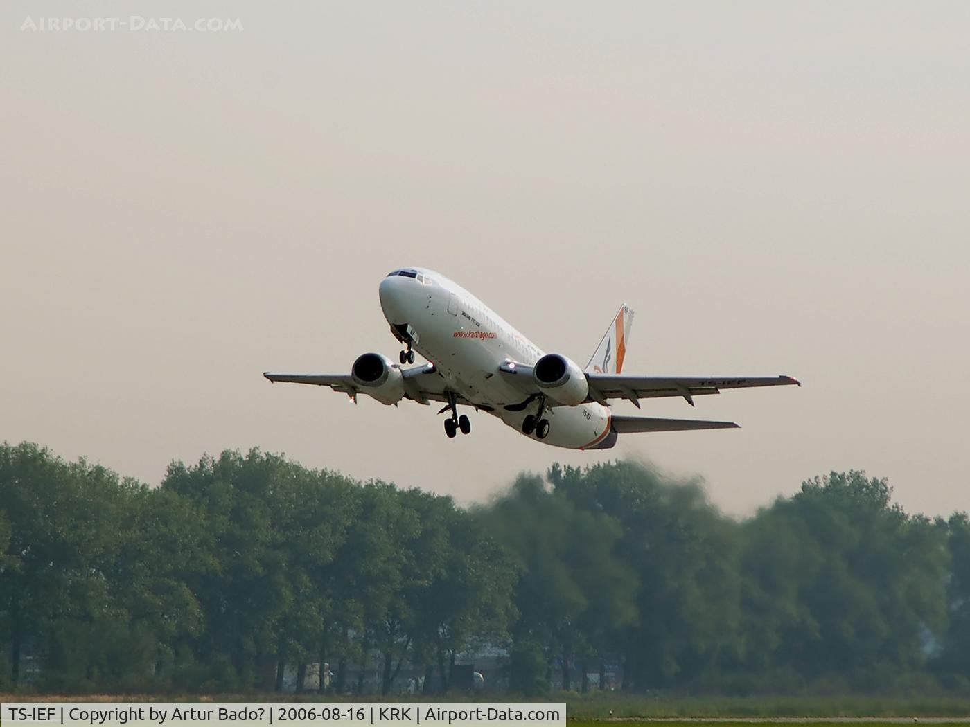 TS-IEF, 1994 Boeing 737-3Q8 C/N 26309, Karthago Airlines