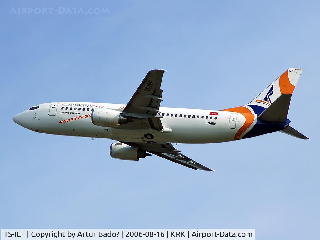 TS-IEF, 1994 Boeing 737-3Q8 C/N 26309, Karthago Airlines