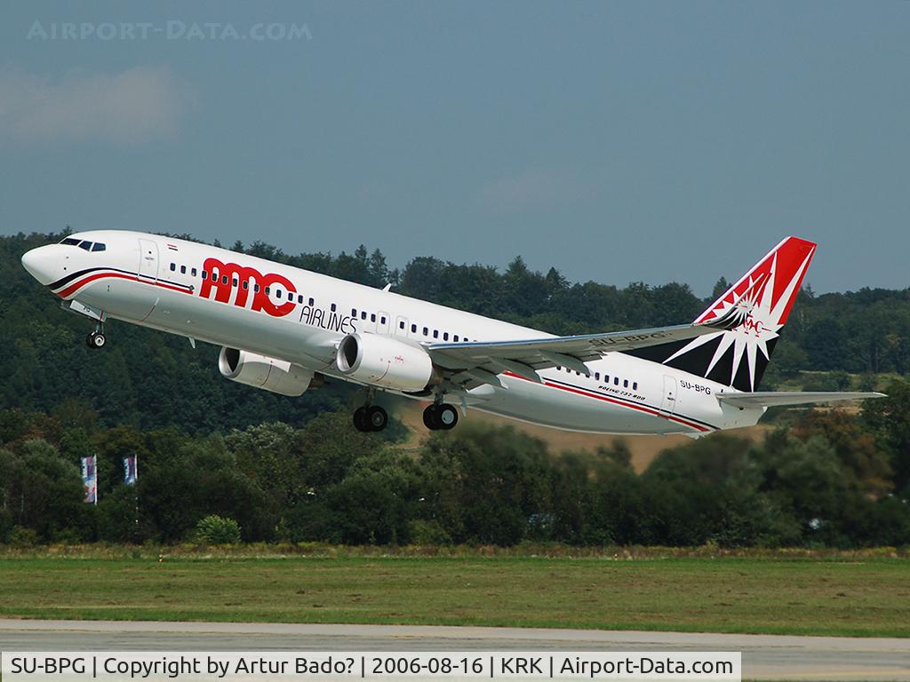 SU-BPG, 2006 Boeing 737-86N C/N 32669, AMC Airlines