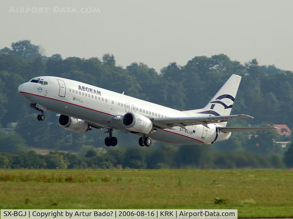 SX-BGJ, 1992 Boeing 737-4S3 C/N 25595, AEGEAN