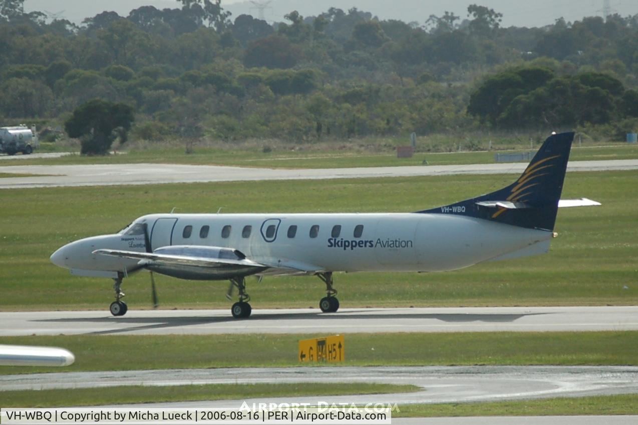VH-WBQ, 1996 Fairchild SA-227DC Metro 23 C/N DC-884B, Just arrived at Perth
