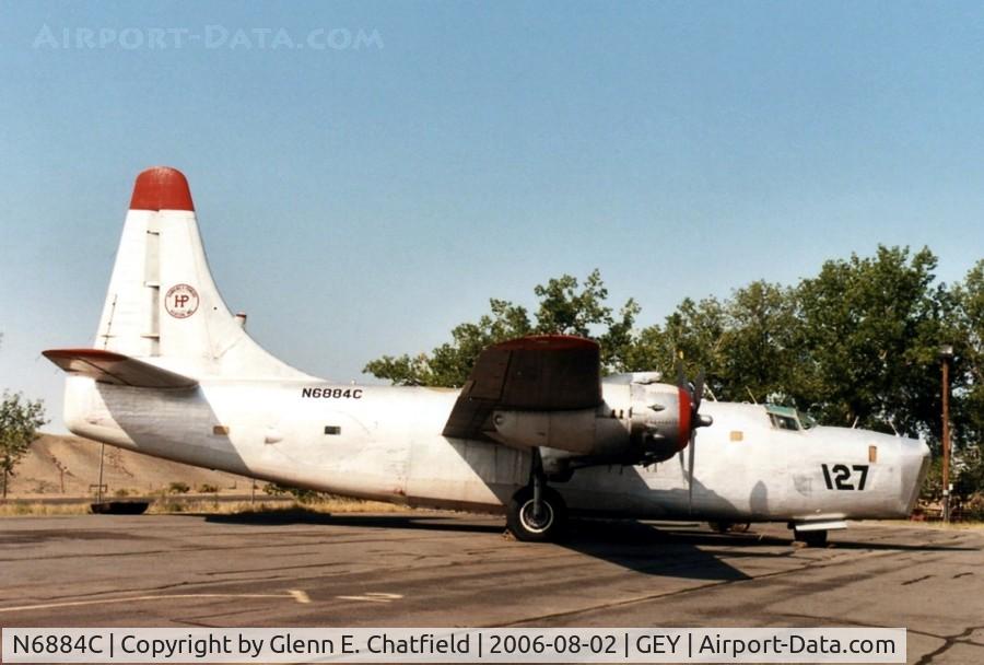 N6884C, 1959 Consolidated Vultee P4Y-2 Privateer C/N 59701, Aerial Firefighter