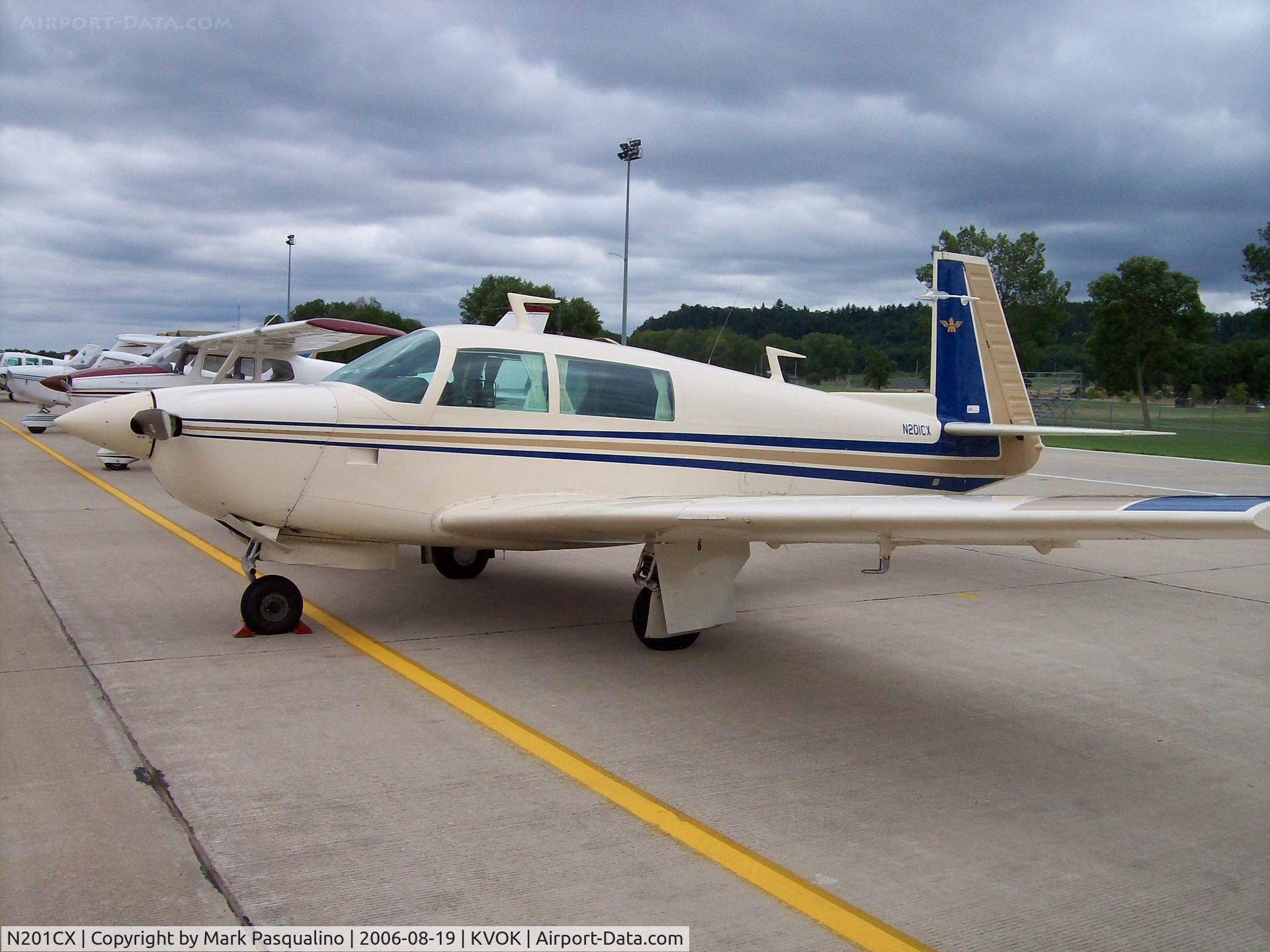 N201CX, 1977 Mooney M20J 201 C/N 24-0443, Mooney 201