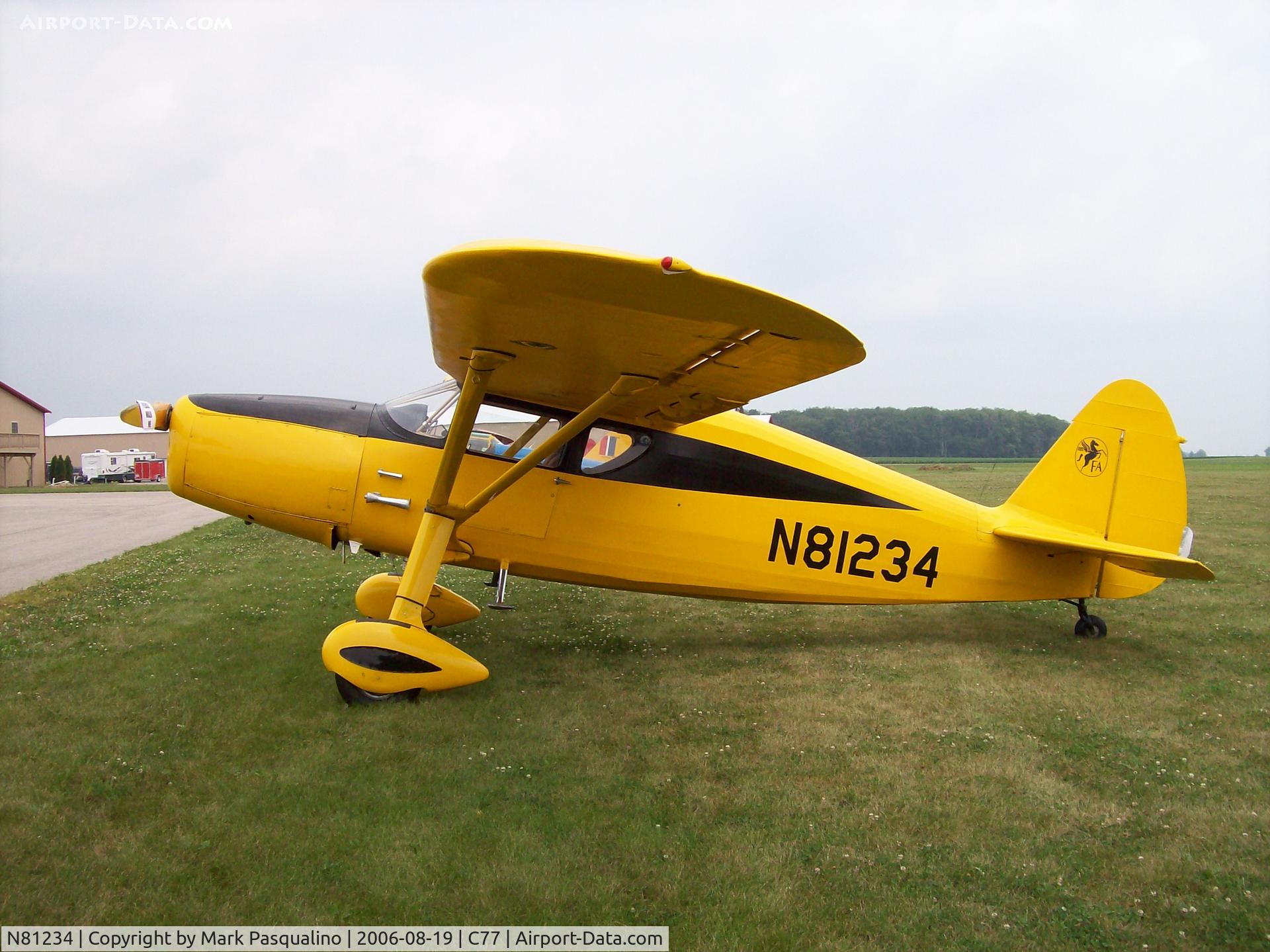 N81234, 1946 Fairchild 24R-46 C/N R46-135, Fairchild F24 R46