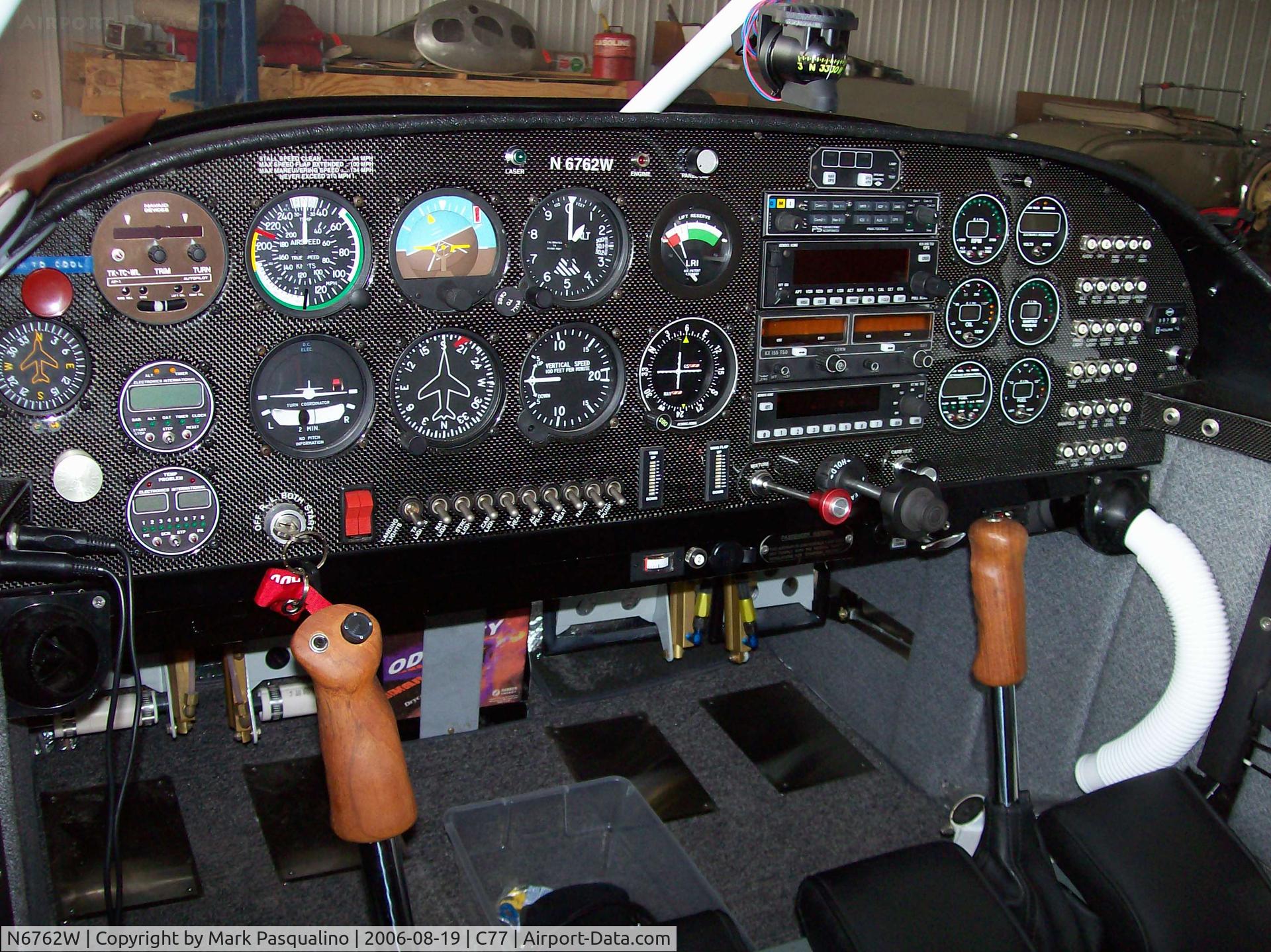 N6762W, 2000 Vans RV-6A C/N 60224, RV-6A