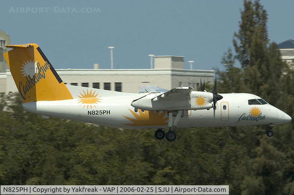 N825PH, Boeing DHC-8-102 C/N 213, Carribean Sun Dash8-100