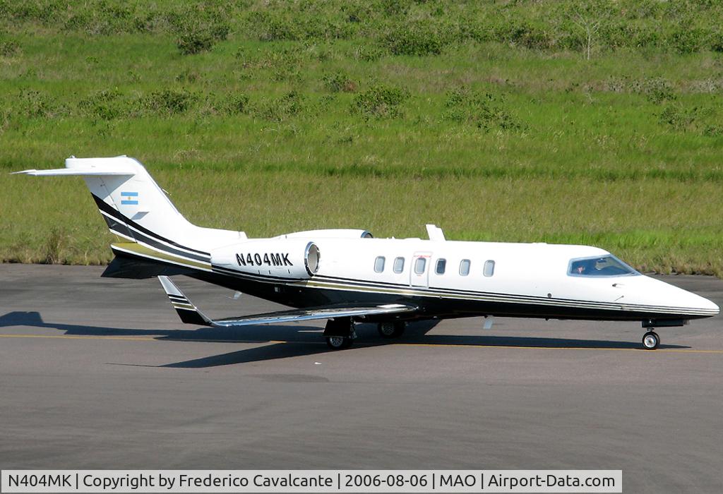 N404MK, 2003 Learjet 45 C/N 45-2003, Keeping Argentina´s flag on tail