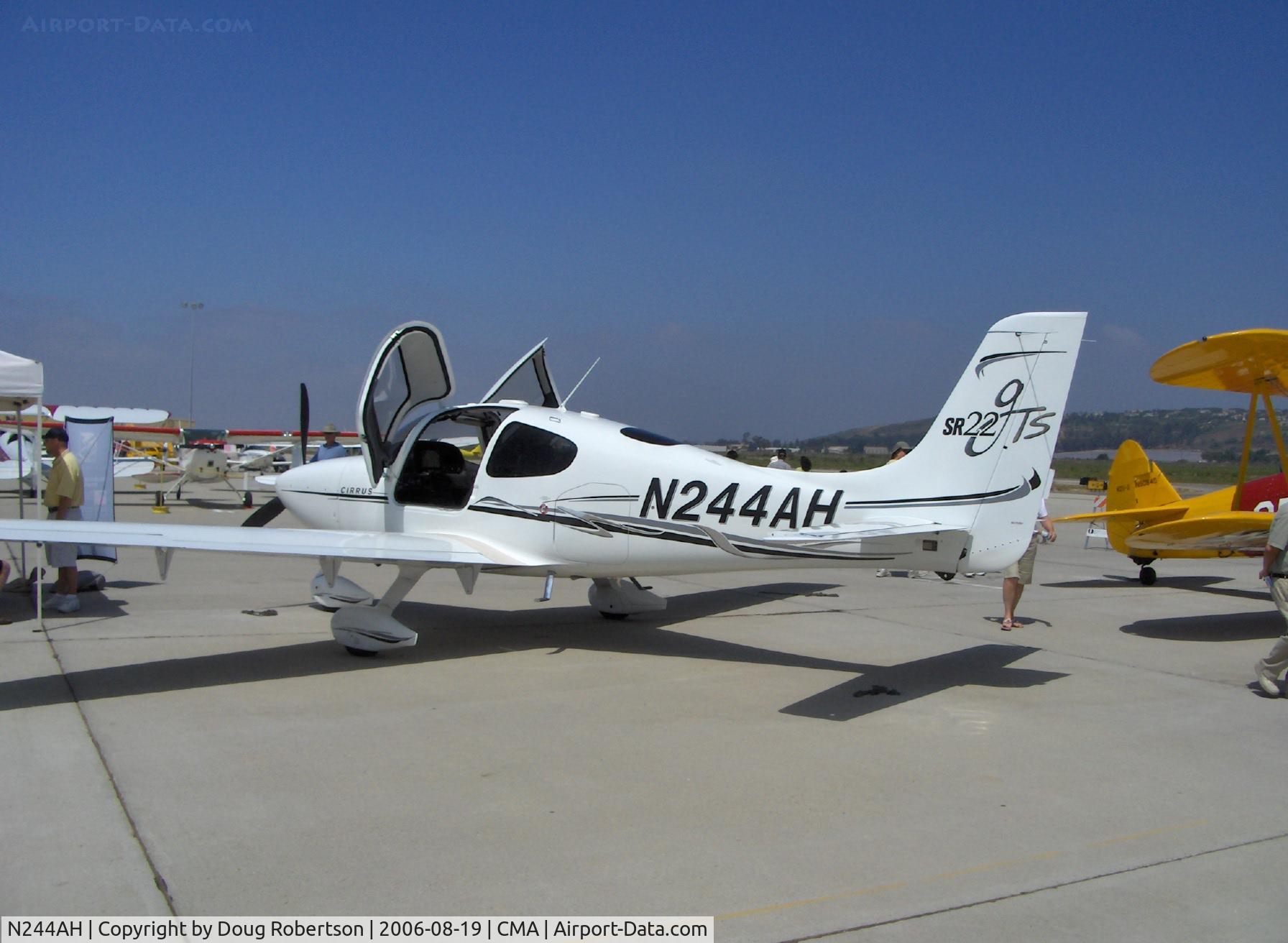 N244AH, 2006 Cirrus SR22 GTS C/N 1915, 2006 Cirrus Design Corp. CIRRUS SR22 GTS