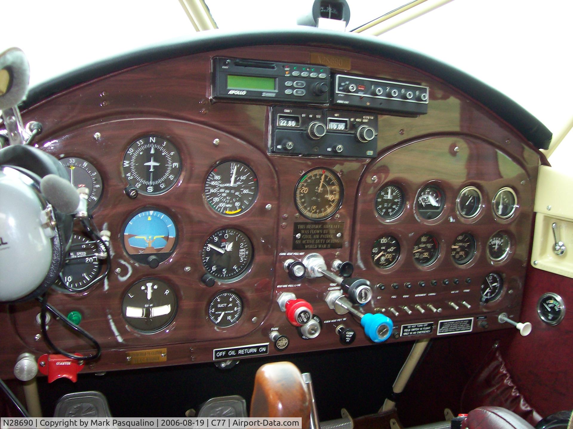 N28690, 1941 Fairchild 24W-41A C/N W41A-111, Fairchild 24W-41A