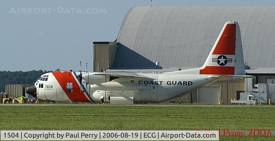 1504, 1973 Lockheed HC-130H Hercules C/N 382-4529, Fifteen Oh Four shiny in the afternoon sun