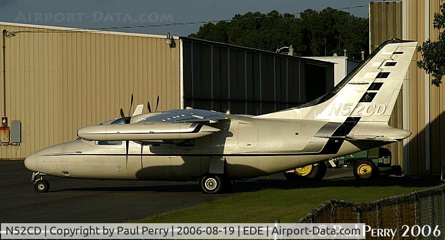 N52CD, 1969 Mitsubishi MU-2B-20 C/N 174, Parked after arriving a few hours ago, ready for another trip the next day