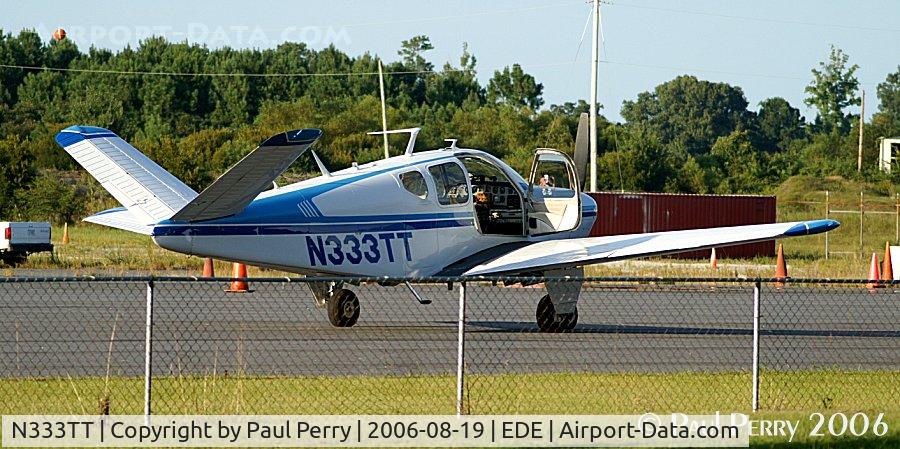 N333TT, 1956 Beech G35 Bonanza C/N D-4778, Waiting patiently, minutes from departure