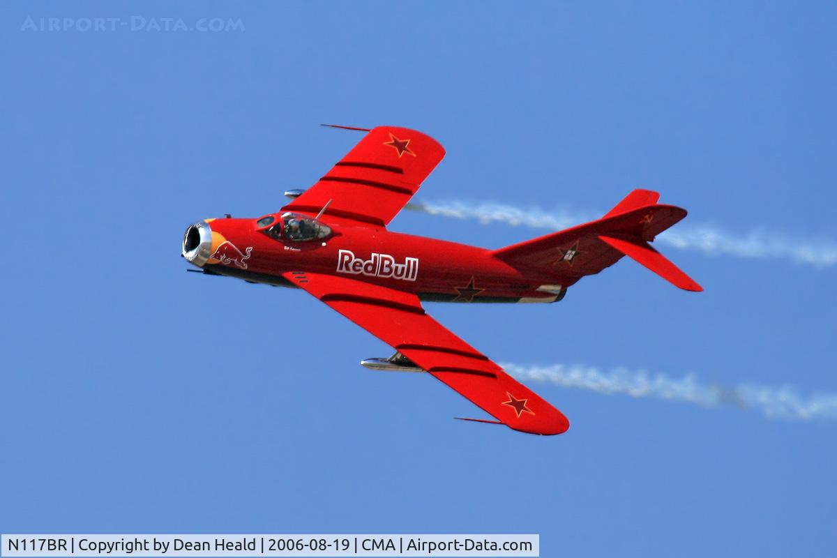 N117BR, 1959 PZL-Mielec Lim-5 (MiG-17F) C/N 1C1529, Bill Reesman in his 1959 Poland LIM-5 N117BR 