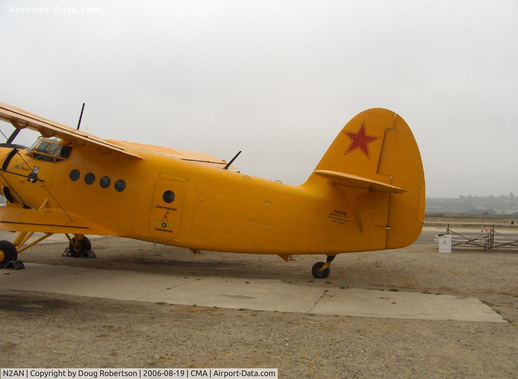 N2AN, 1984 Antonov An-2 C/N 43798, 1984 Antonov AN-2 'Big Panda', NATO code name COLT, Wsk-pzl-k PZL ASZ 62-IR 1,000 Hp radial