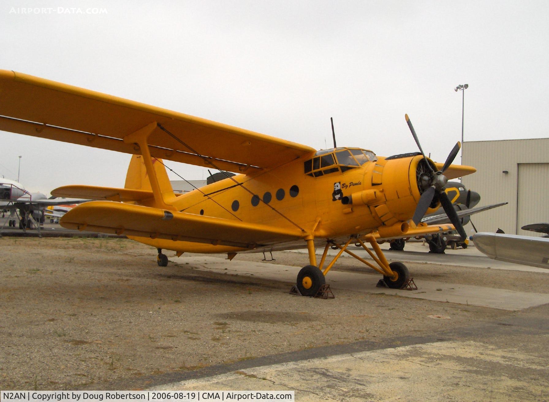 N2AN, 1984 Antonov An-2 C/N 43798, 1984 Antonov AN-2 'Big Panda', NATO code name COLT, Wsk-pzl-k PZL ASZ 62-IR 1,000 Hp radial