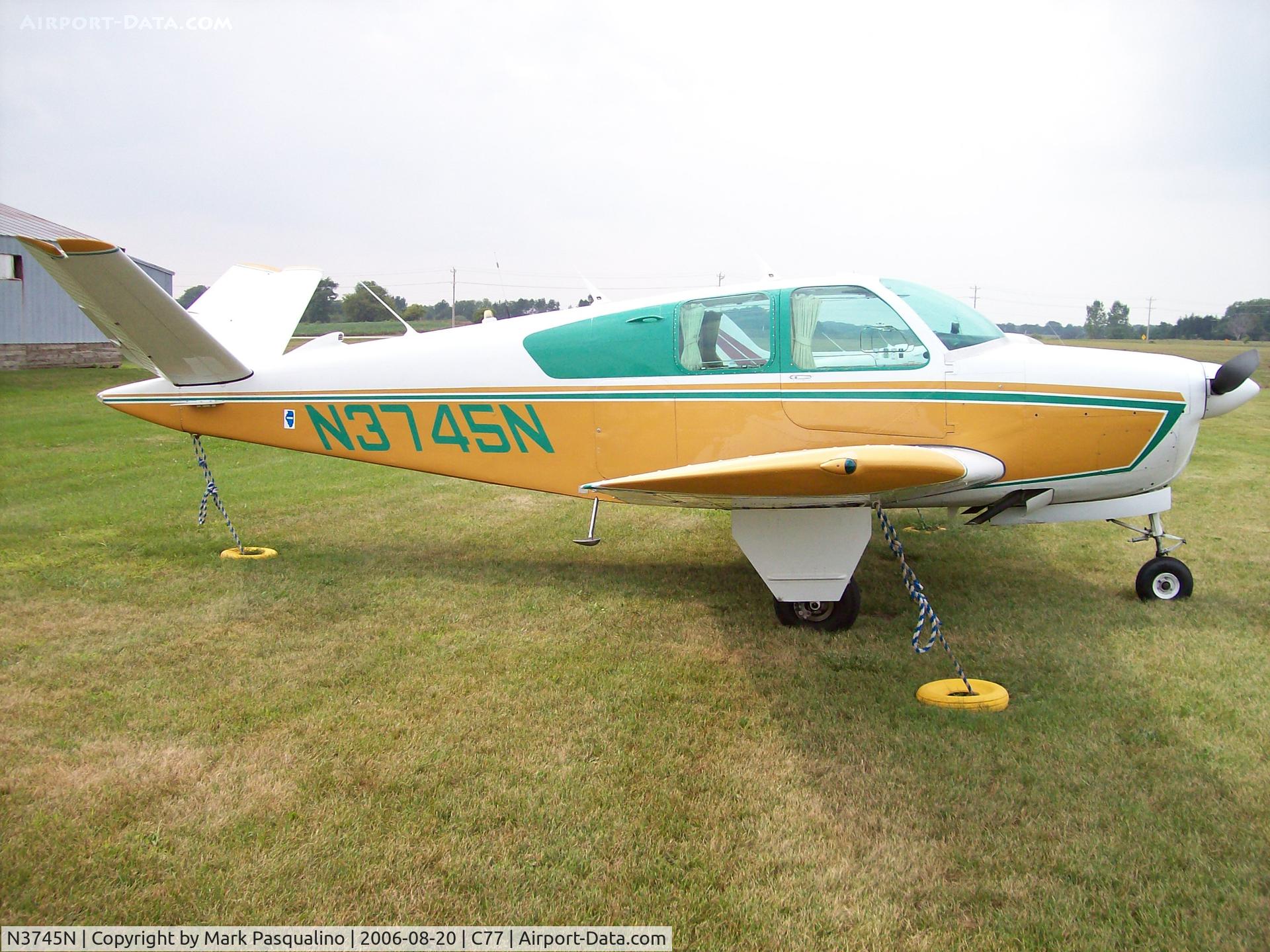 N3745N, 1947 Beech 35 Bonanza C/N D-963, Beech 35