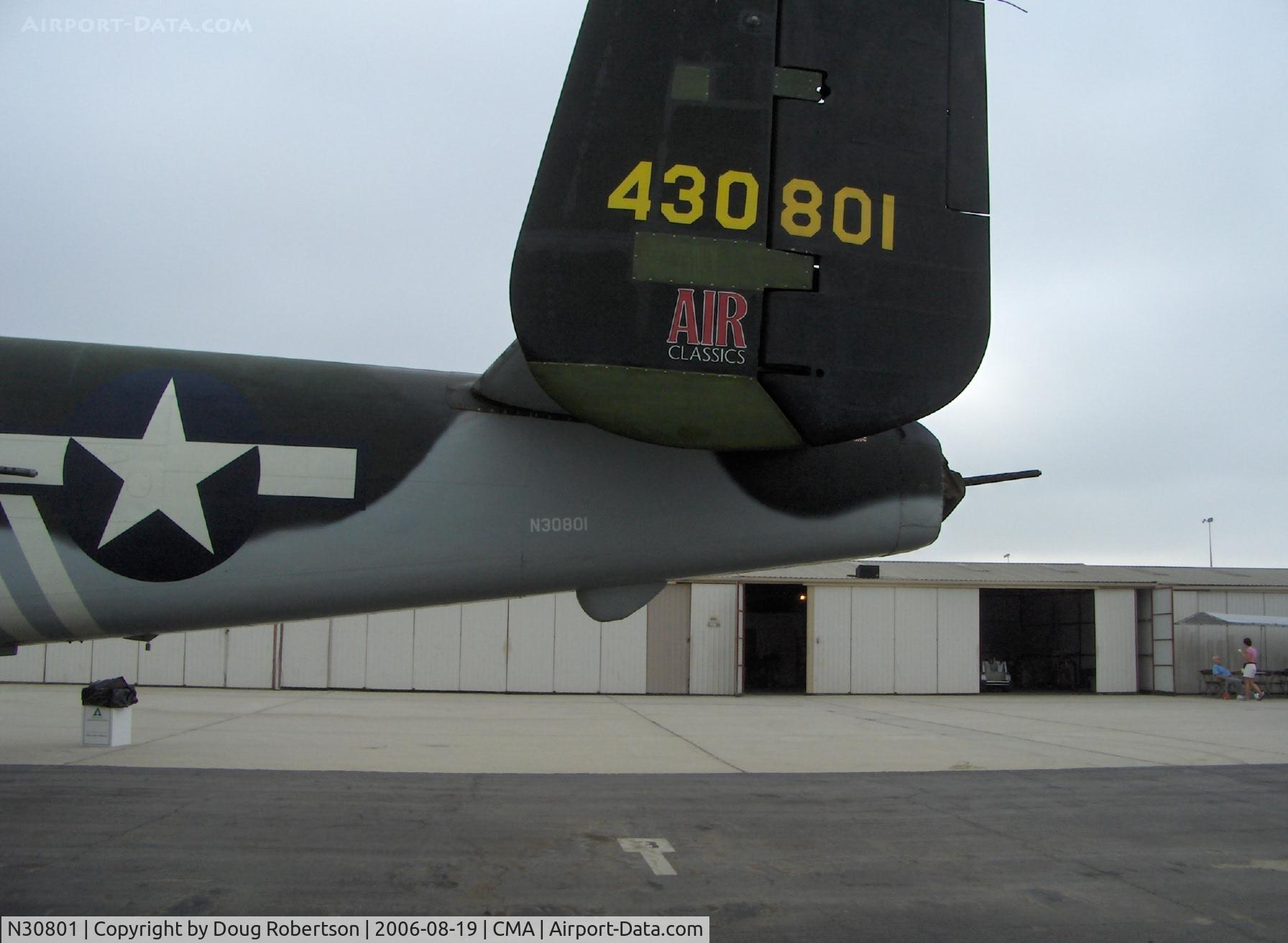 N30801, 1944 North American TB-25N Mitchell C/N 108-34076, 1944 North American B-25J MITCHELL 'Executive Sweet', two Wright R-2600s 1,700 Hp each