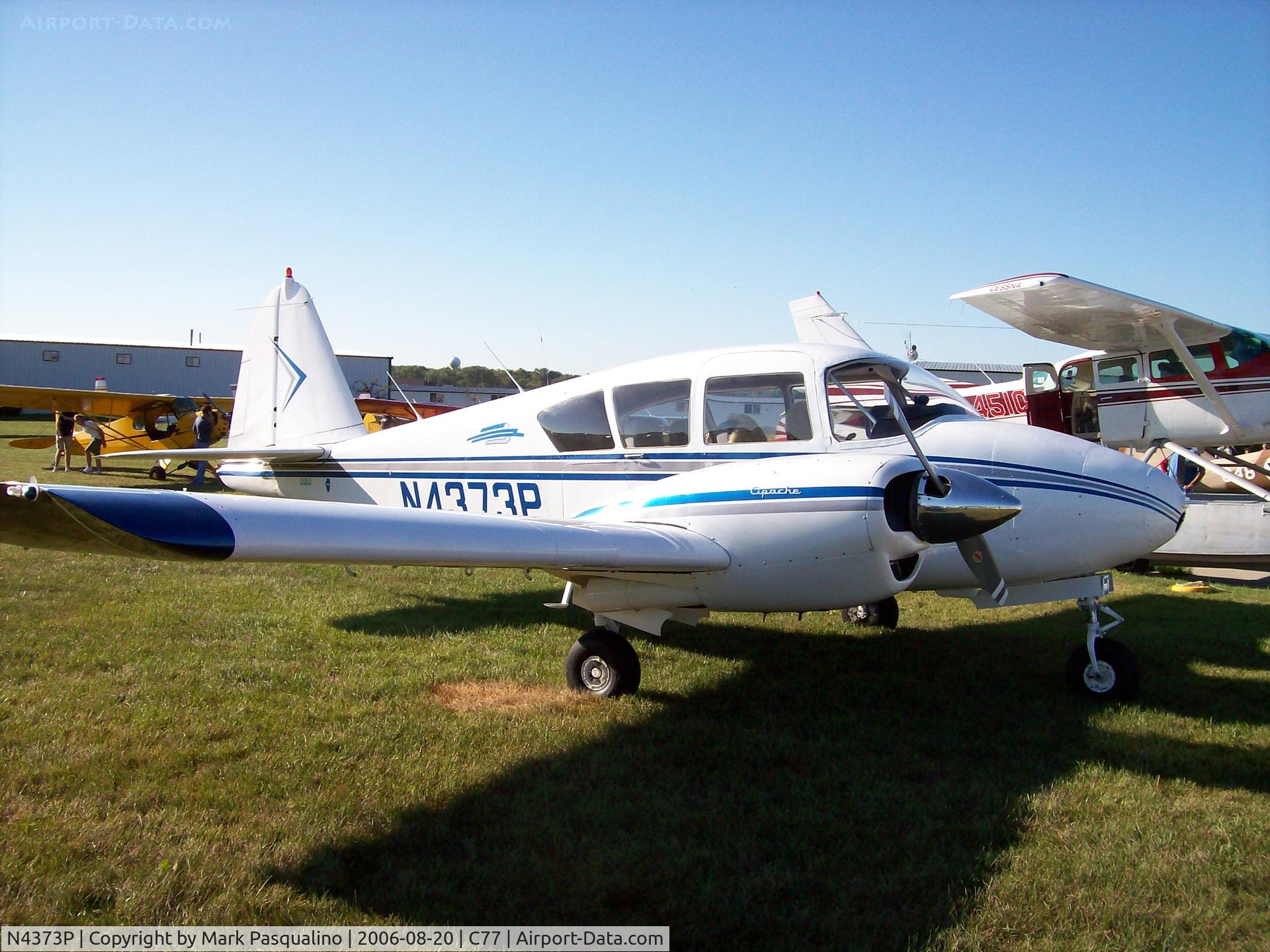 N4373P, 1960 Piper PA-23-160 Apache C/N 23-1874, Piper PA-23-160