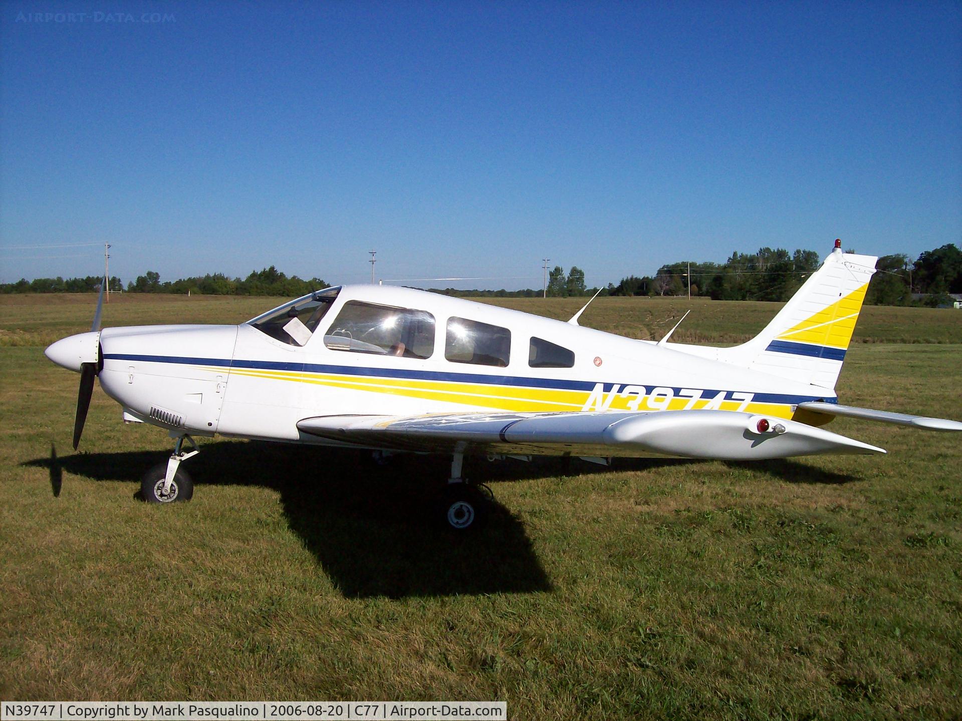 N39747, 1978 Piper PA-28-181 C/N 28-7990016, Piper PA-28-181