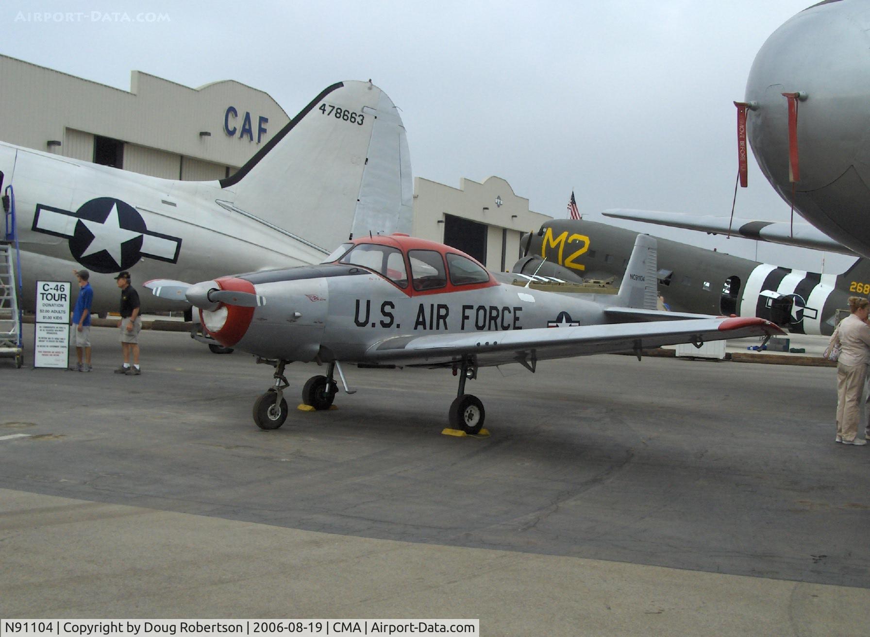 N91104, 1946 North American Navion C/N NAV-4-6, 1946 North American NAVION, Continental E-185