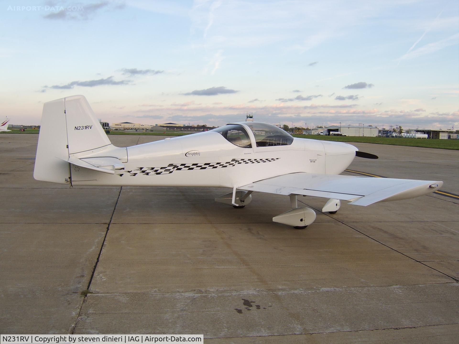 N231RV, Vans RV-6A C/N 7221, rv6a