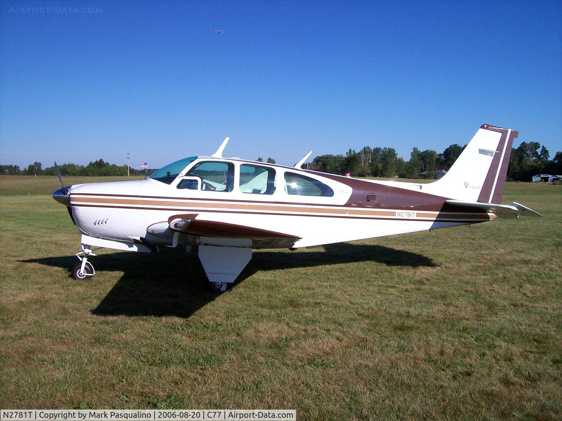 N2781T, 1967 Beech 35-C33 Debonair C/N CD-1096, Beech C33