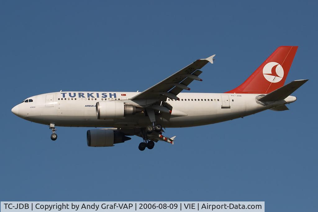 TC-JDB, 1989 Airbus A310-304 C/N 497, Final RWY34.
