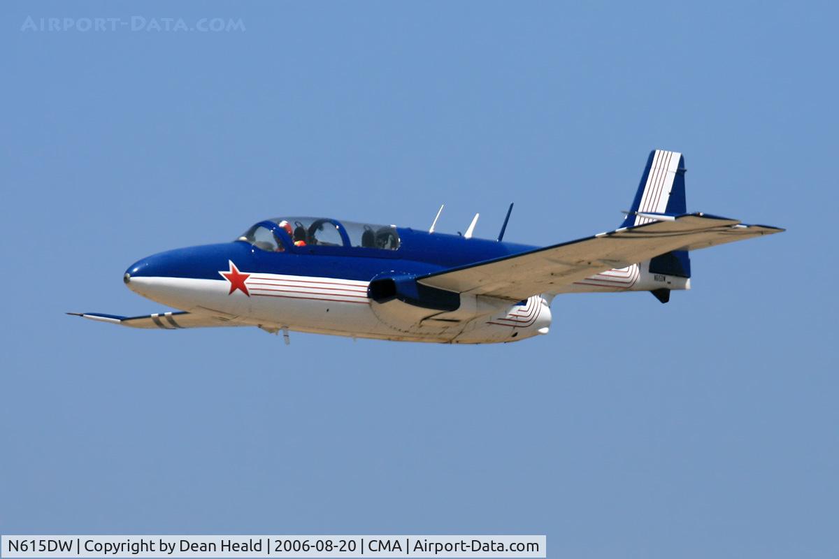 N615DW, 1970 PZL-Mielec TS-11 Iskra C/N 1H0502, 1970 PZL-Mielec TS-11 ISKRA performing at the 2006 EAA Camarillo Airshow.