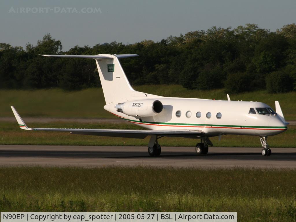 N90EP, 1980 Gulfstream American G-1159A Gulfstream III C/N 317, departing on runway 16 to ?
