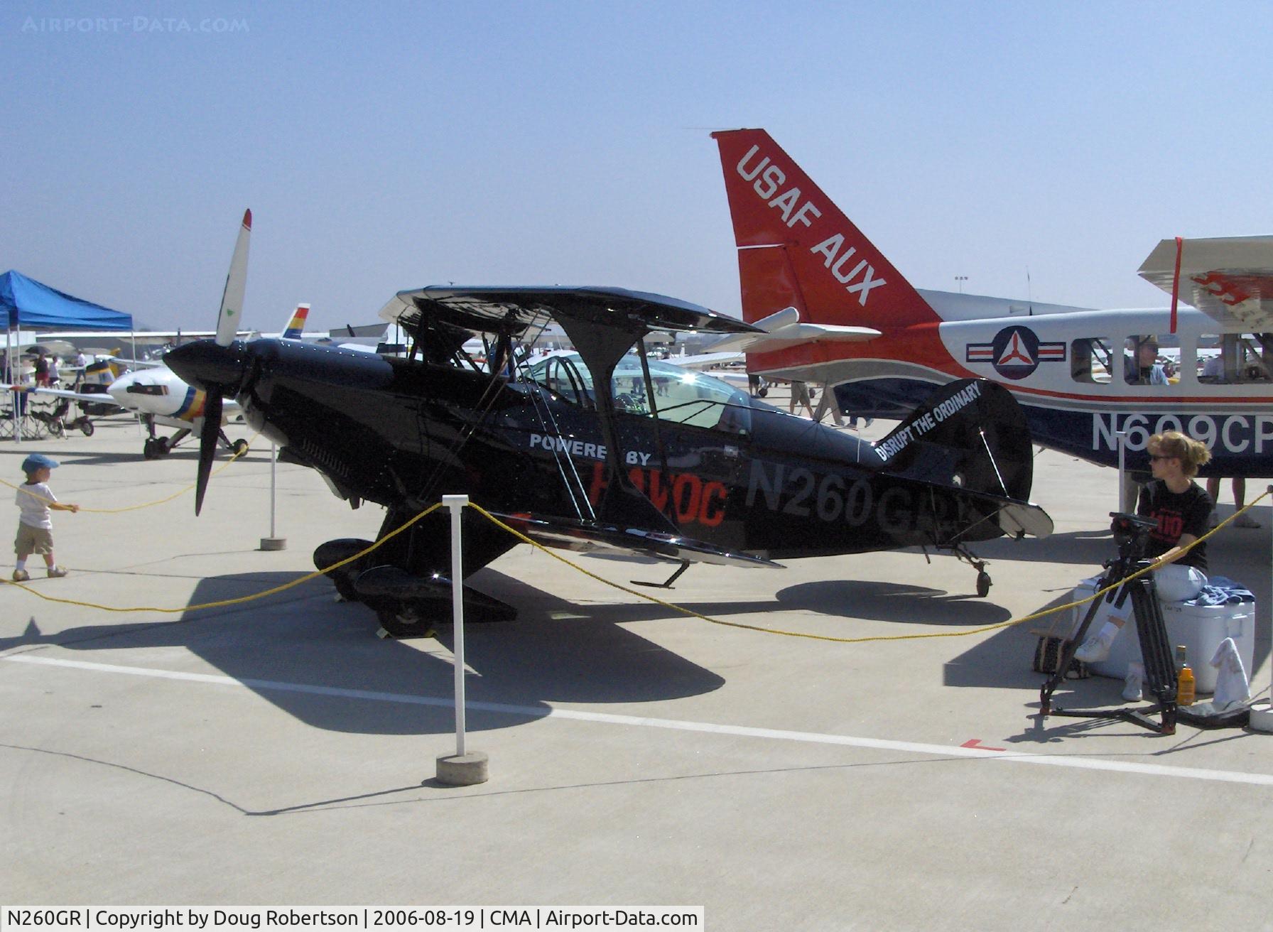 N260GR, 1984 Christen Pitts S-2B Special C/N 5059, 1984 Christen PITTS S-2B 'Havoc', Lycoming AEIO-540 260 Hp