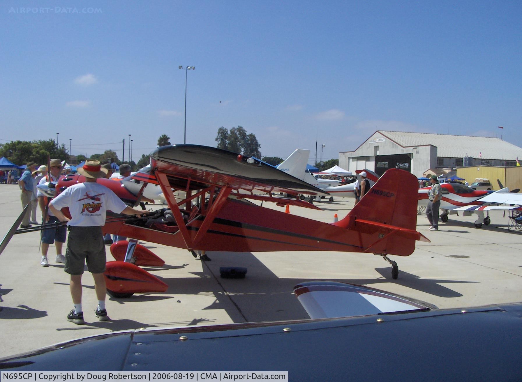 N695CP, Skystar Kitfox Series 5 C/N S9506-0130, 1996 Parker SKYSTAR KITFOX, Series 5, Rotax 912UL Extra, many awards earned-Oshkosh, etc.