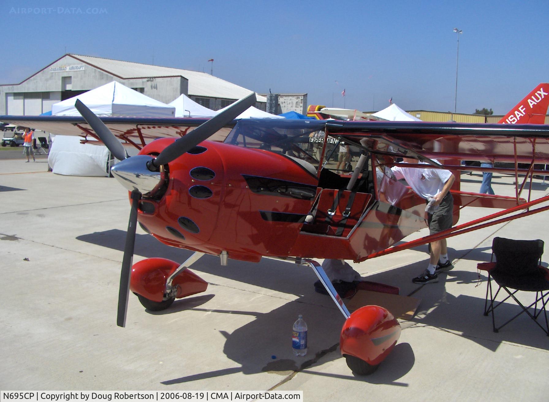 N695CP, Skystar Kitfox Series 5 C/N S9506-0130, 1996 Parker SKYSTAR KITFOX, Series 5, Rotax 912UL Extra