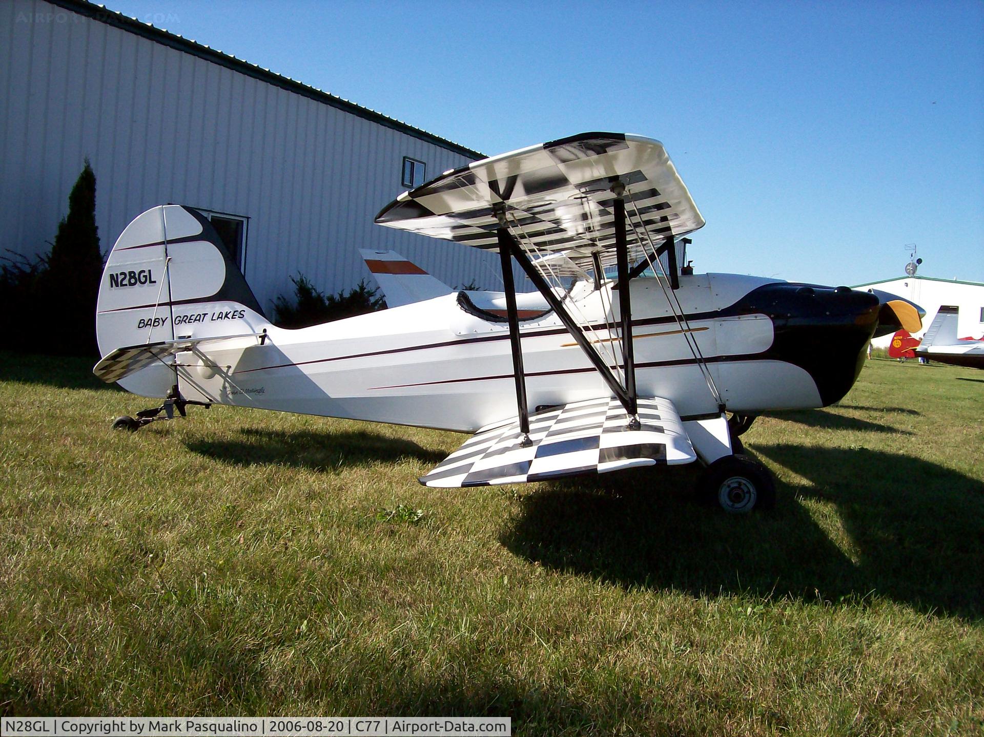 N28GL, 1995 Oldfield Baby Great Lakes C/N 710 E-345B, Baby Great Lakes