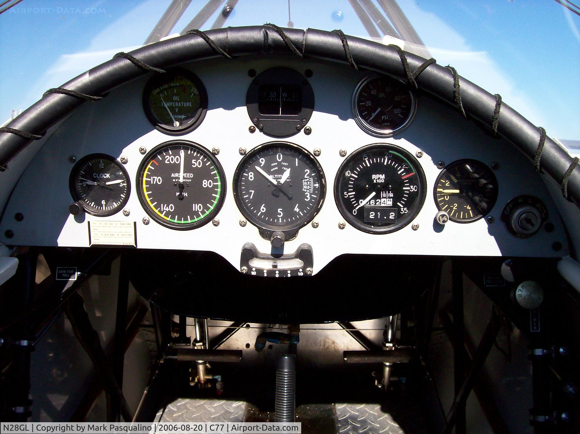 N28GL, 1995 Oldfield Baby Great Lakes C/N 710 E-345B, Baby Great Lakes