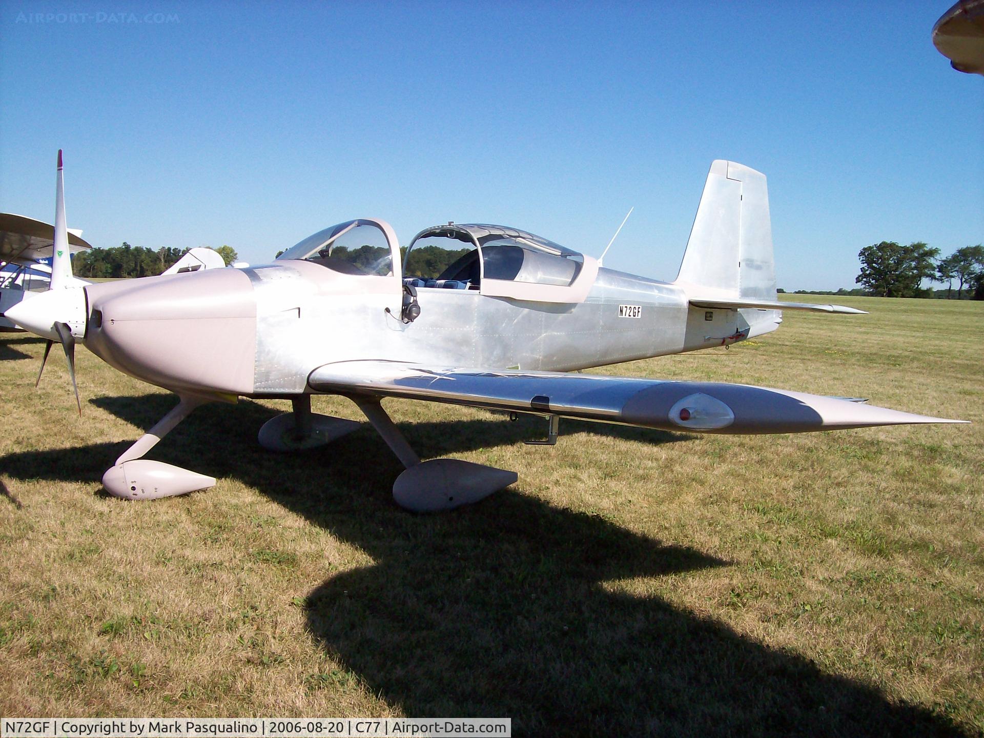 N72GF, 2005 Vans RV-7A C/N 71012, RV-7A