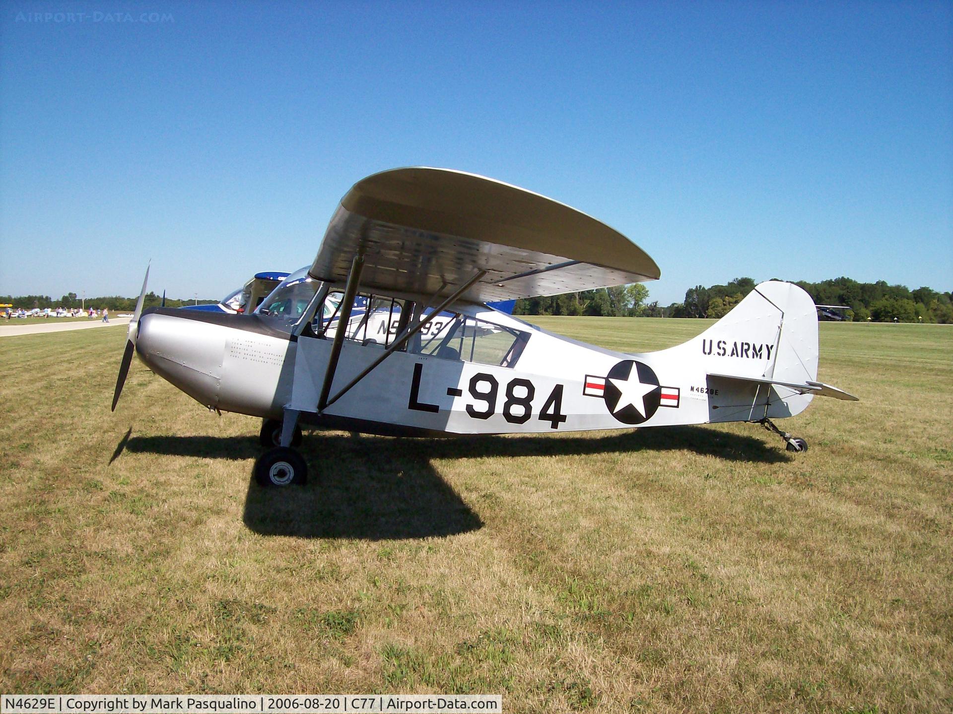 N4629E, 1949 Aeronca 7CCM C/N 7CCM-196, Aeronca L-16