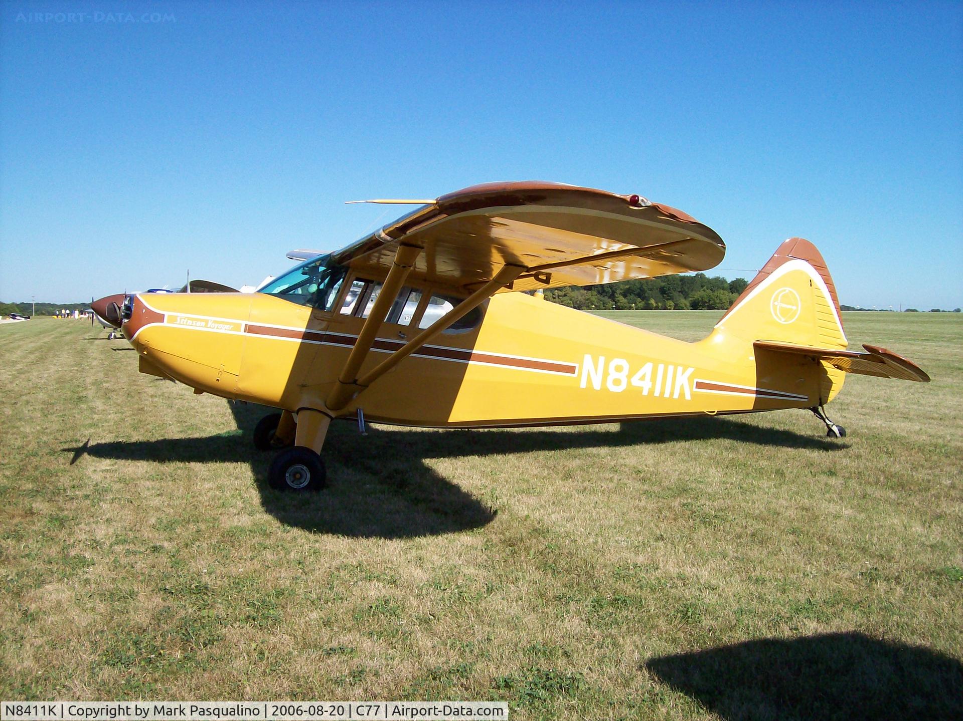 N8411K, 1946 Stinson 108-1 Voyager C/N 108-1411, Stinson 108-1