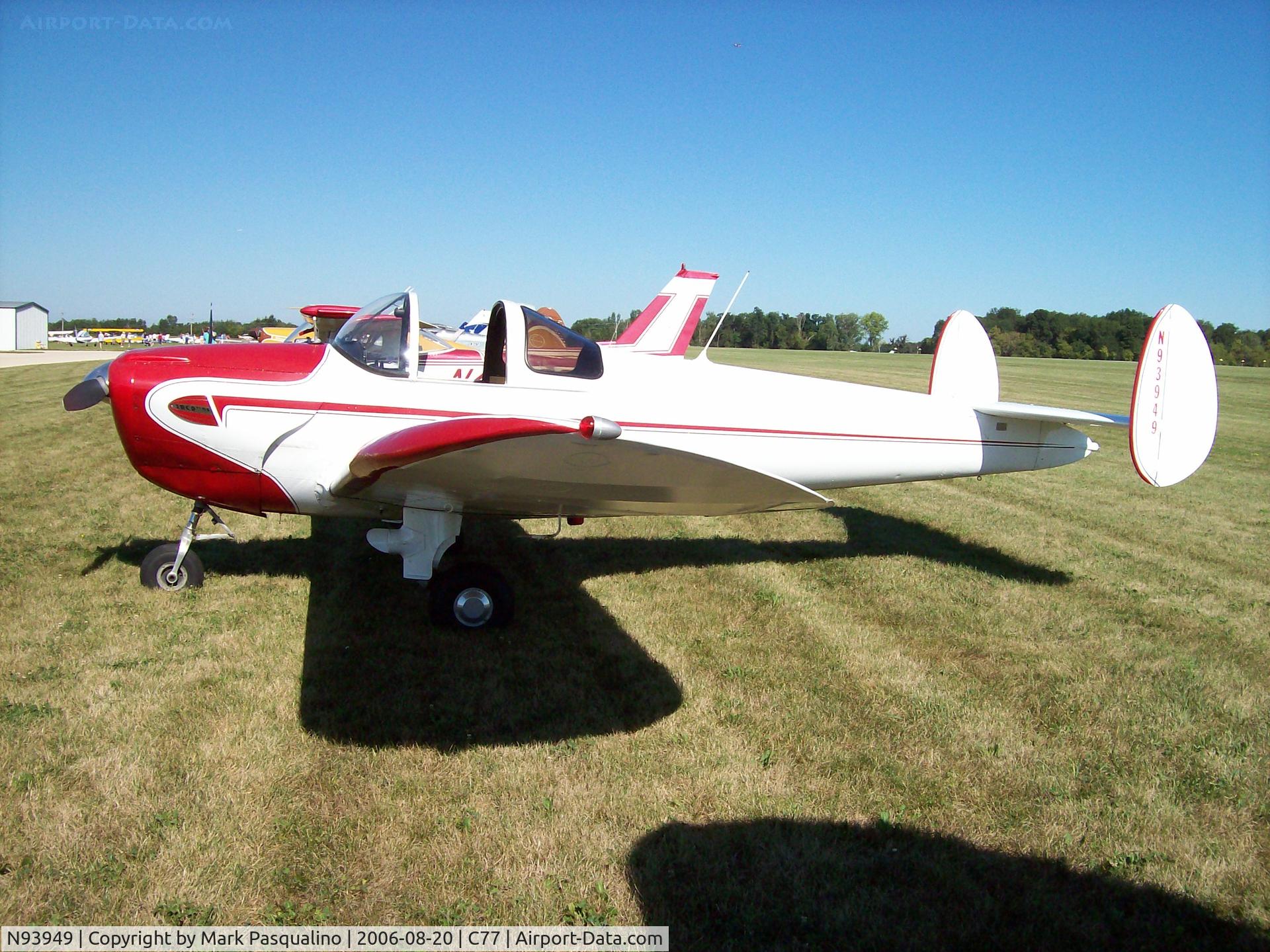N93949, 1946 Erco 415C Ercoupe C/N 1272, Ercoupe 415C