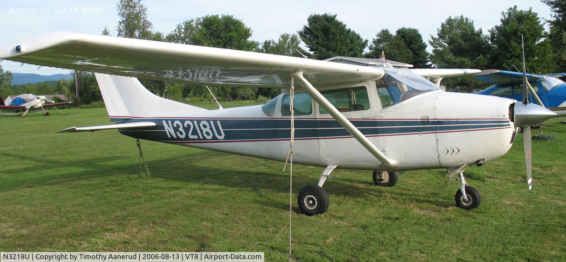 N3218U, 1963 Cessna 182F Skylane C/N 18254618, 1963 Cessna 182F Skylane, c/n 18254618, Shelburne, VT