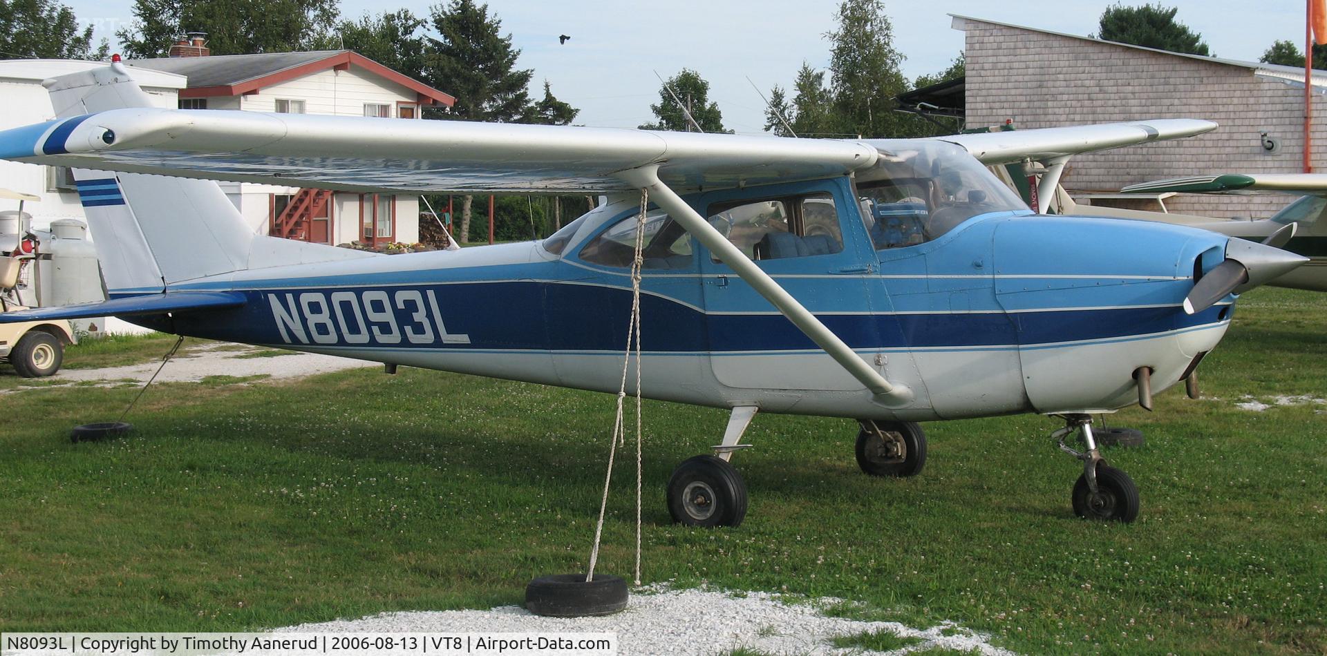N8093L, 1967 Cessna 172H C/N 17256293, Shelburne, VT